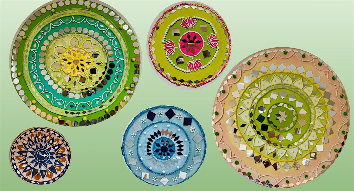 Mirror & Clay Mosaic Art