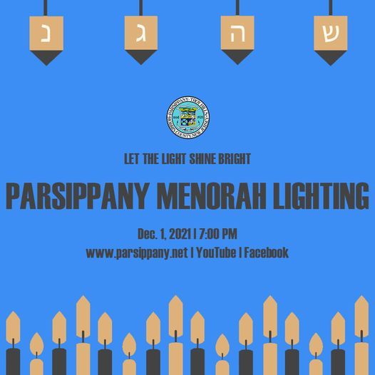 Parsippany Menorah Lighting 1001 Parsippany Blvd, Parsippany, NJ 070541277, United States