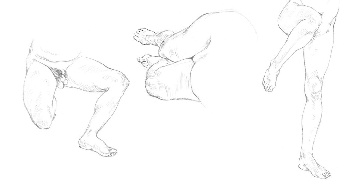 Tutored Life Drawing - The Legs and Feet