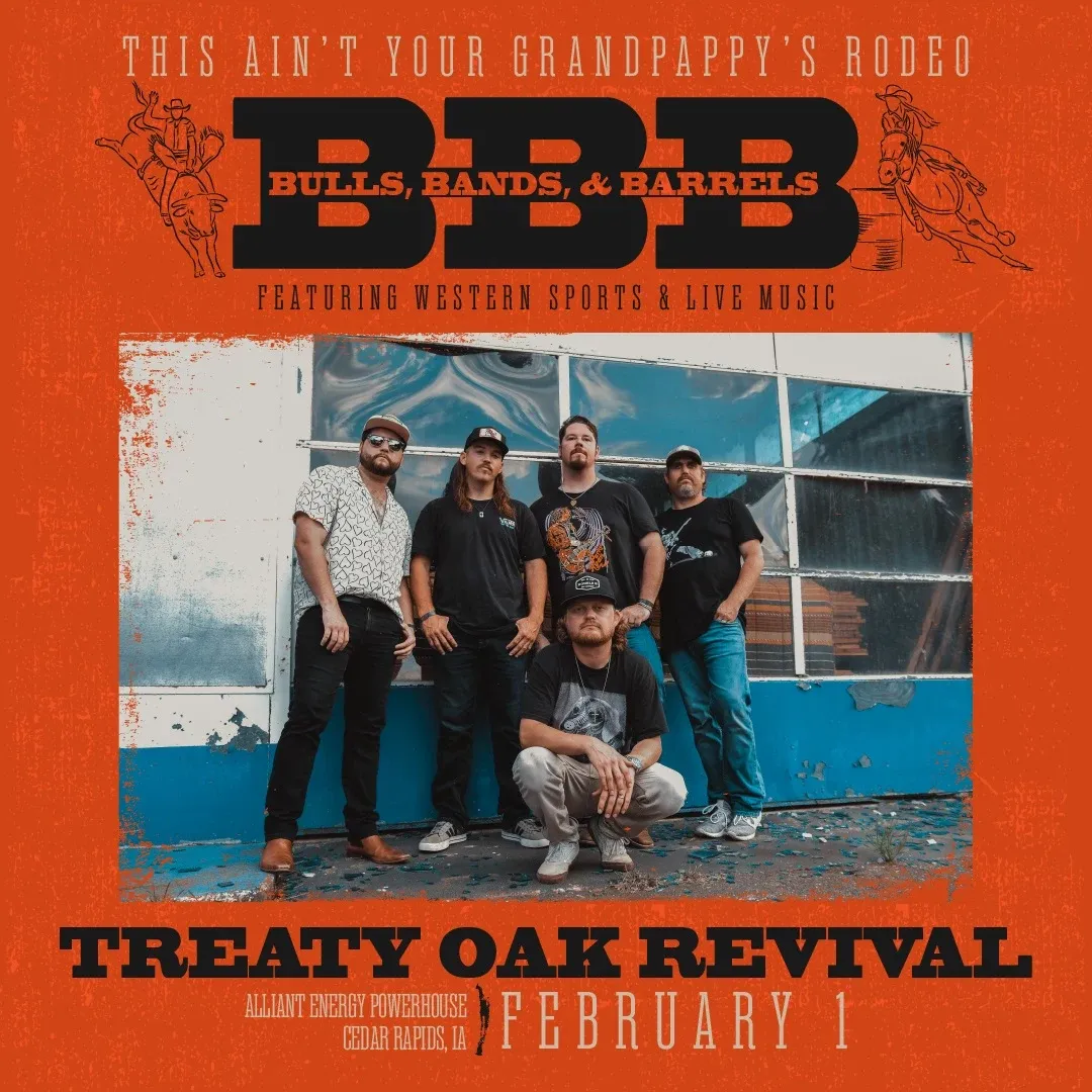 Bulls Bands and Barrels with Treaty Oak Revival at Intrust Bank Arena