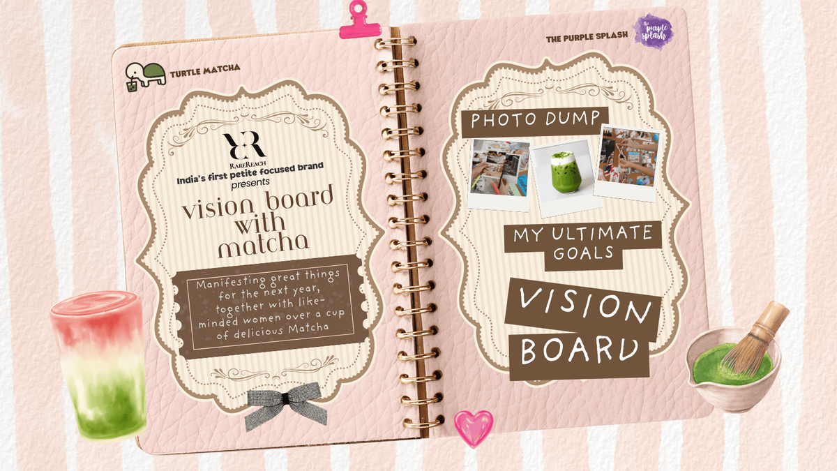 Vision Board with Matcha