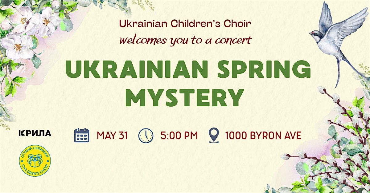 Ukrainian Spring Mystery