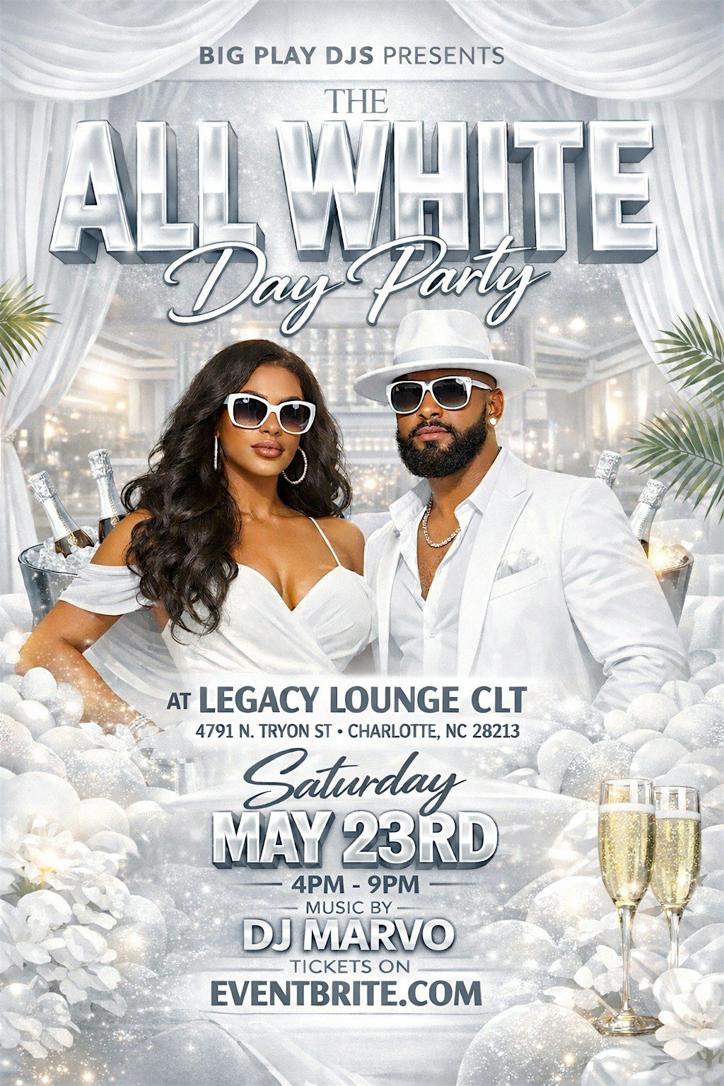 THE SOPHISTICATED ALL WHITE AFFAIR @ LEGACY LOUNGE CLT