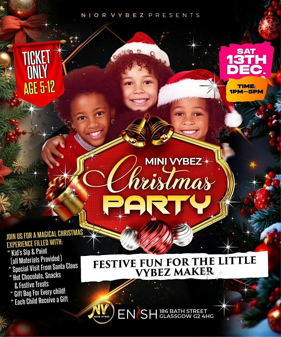 Mini Vybez Christmas Party \u2013 A Magical Festive Experience for Kids