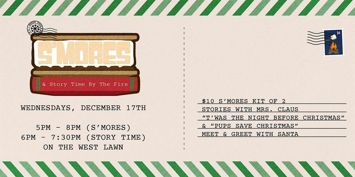 S\u2019mores and Story Time By the Fire