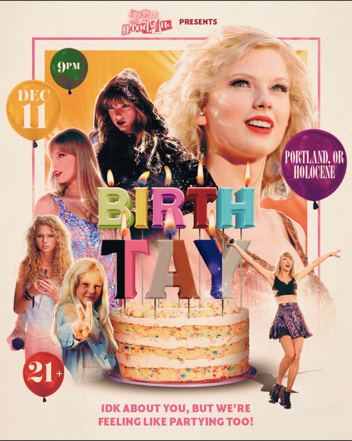 BIRTH-TAY- A Taylor Swift Dance Night