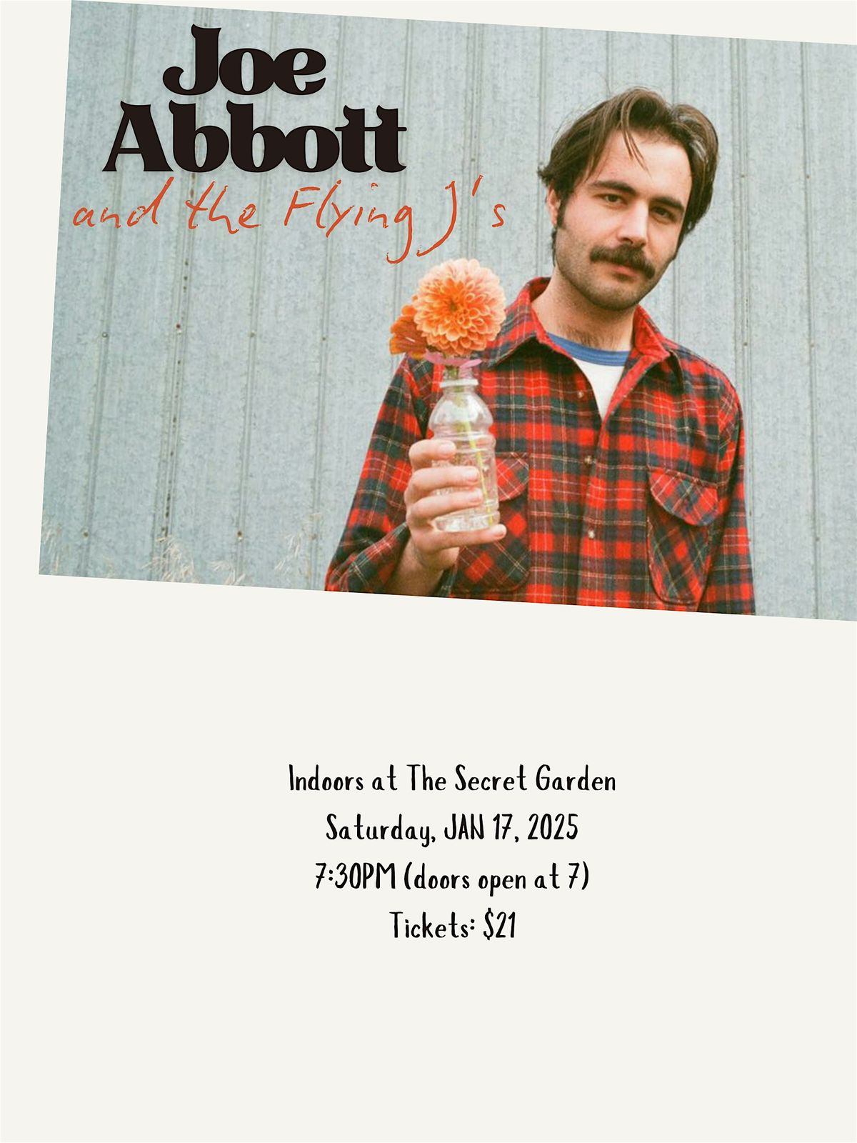 The Secret Garden Presents: Joe Abbott and the Flying J's