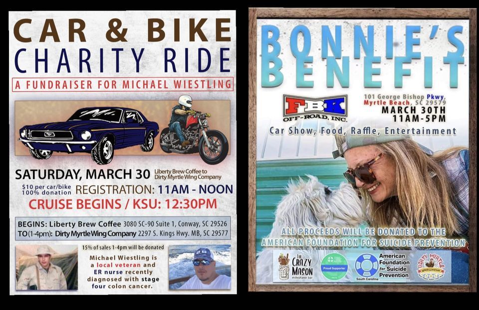 Cruise for the Cause!!! FBK OffRoad Inc, Myrtle Beach, SC March 30