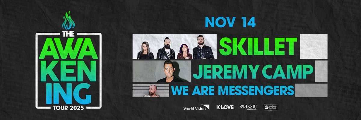 Skillet  Jeremy Camp & We Are Messengers