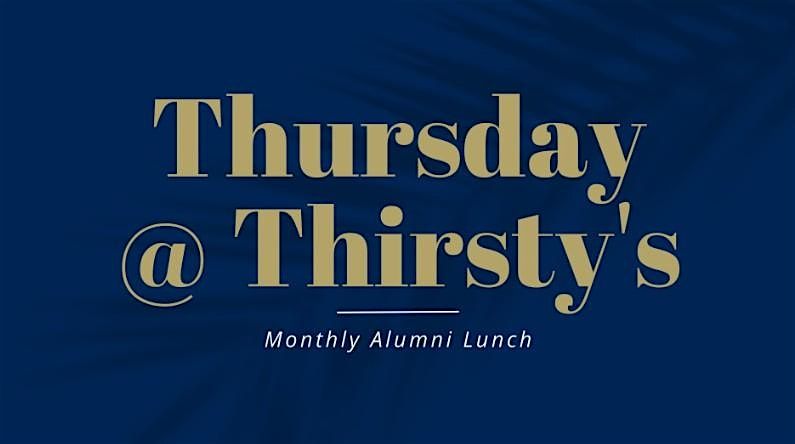 Thursday at Thirsty's - May