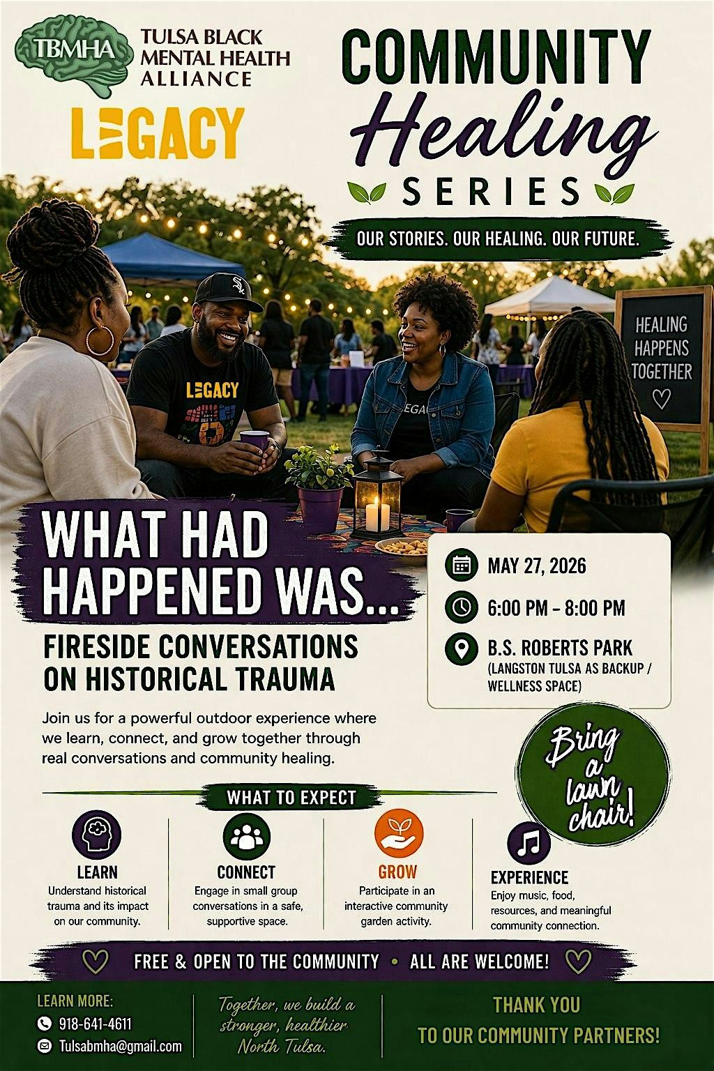 Community Healing Series Kickoff: \u201cWhat Had Happened Was\u2026\u201d