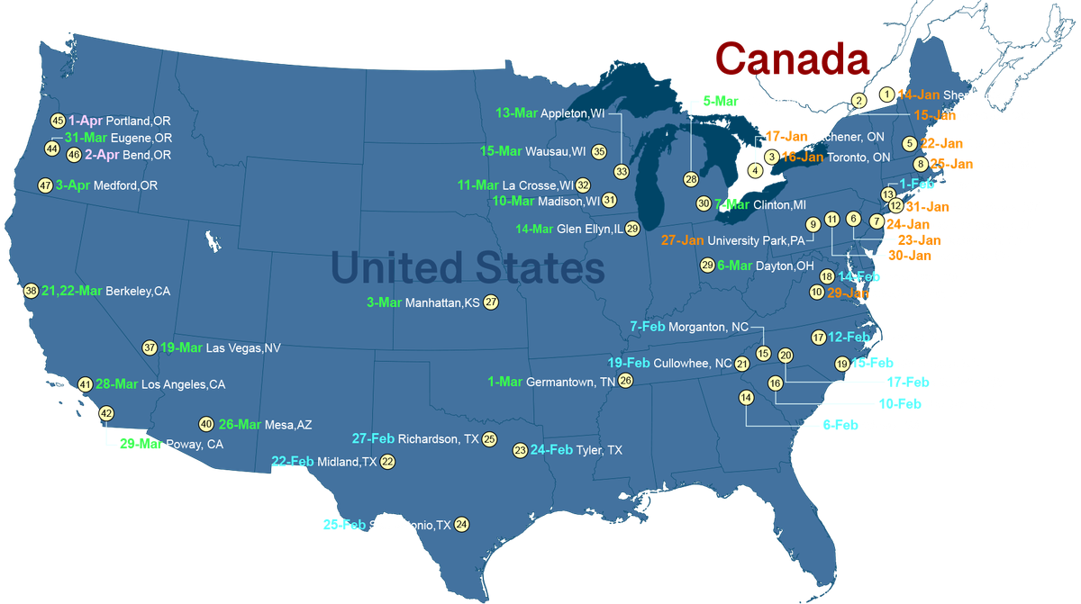 Parking Drum Tao - Glen Ellyn