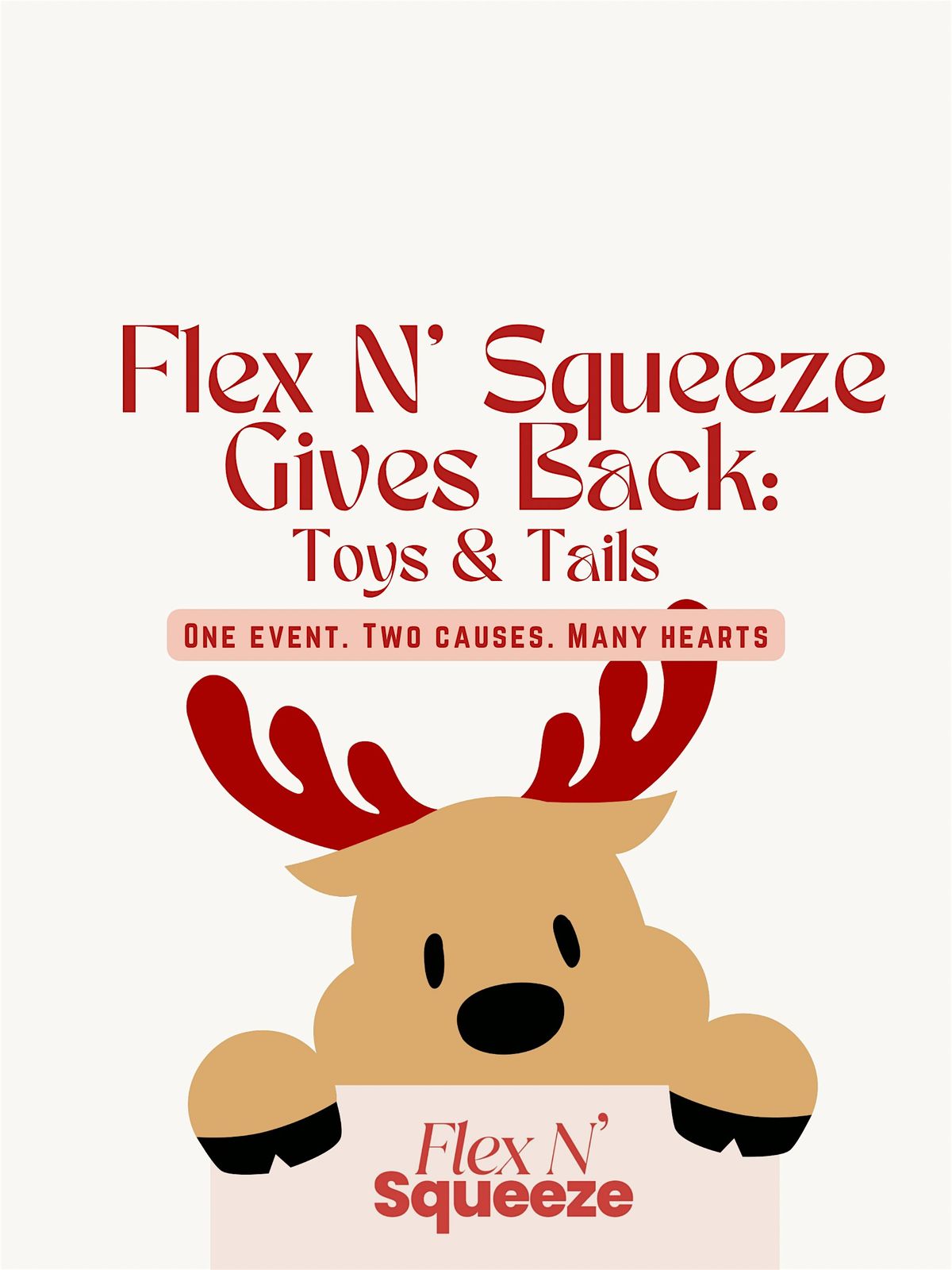 Flex N\u2019 Squeeze Gives Back: Toys & Tails