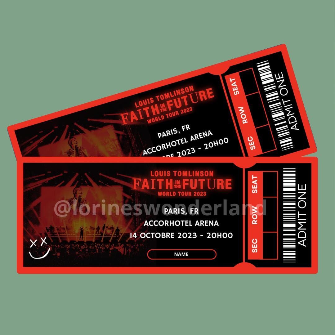 Louis Tomlinson San Francisco Tickets