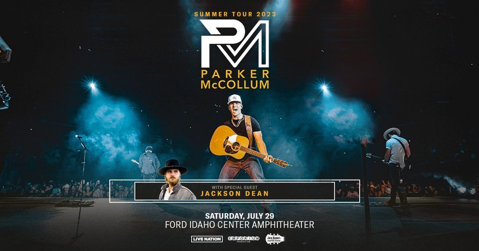 Parker McCollum with Special Guests Jackson Dean and Micky & The Motorcars in Boise, ID