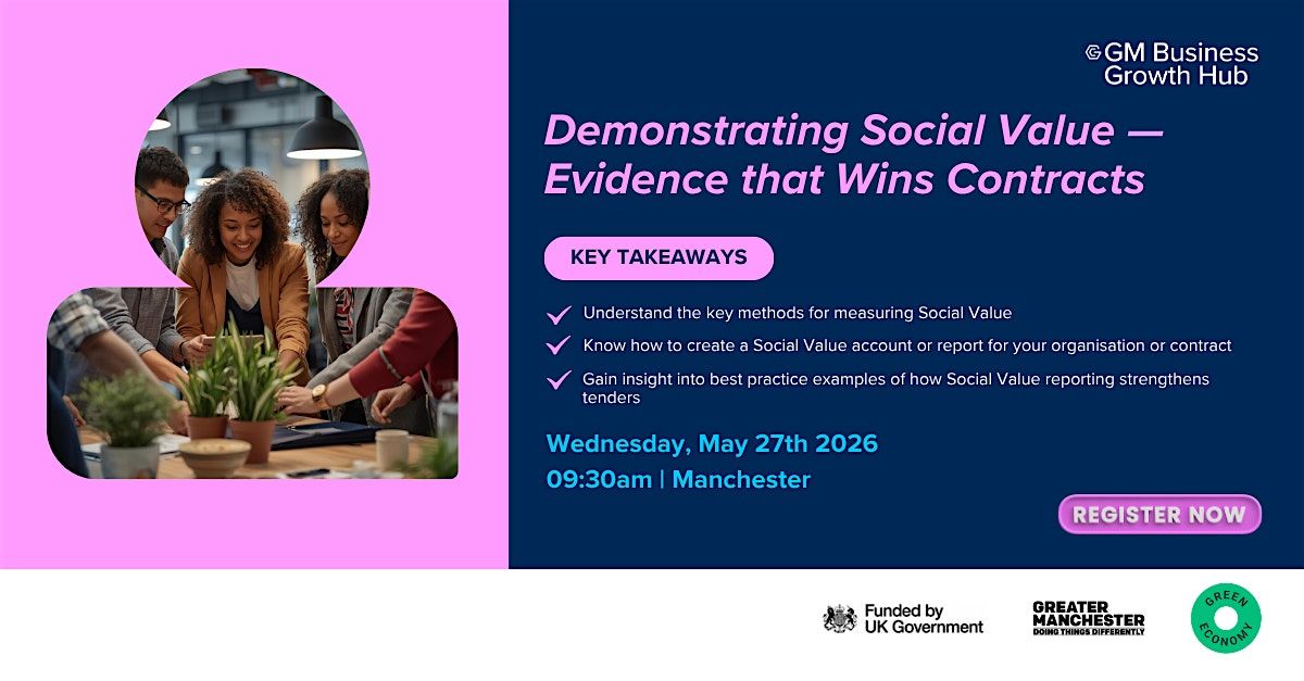 Demonstrating Social Value - Evidence that Wins Contracts