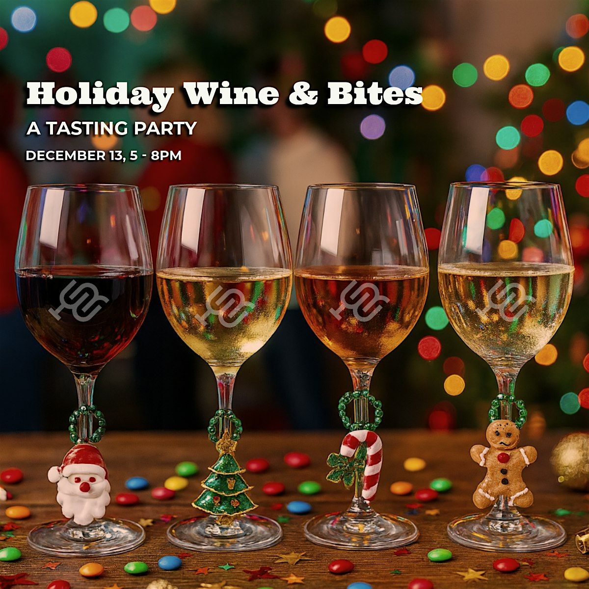 Holiday Wine & Bites Tasting | Festive Sweater Party