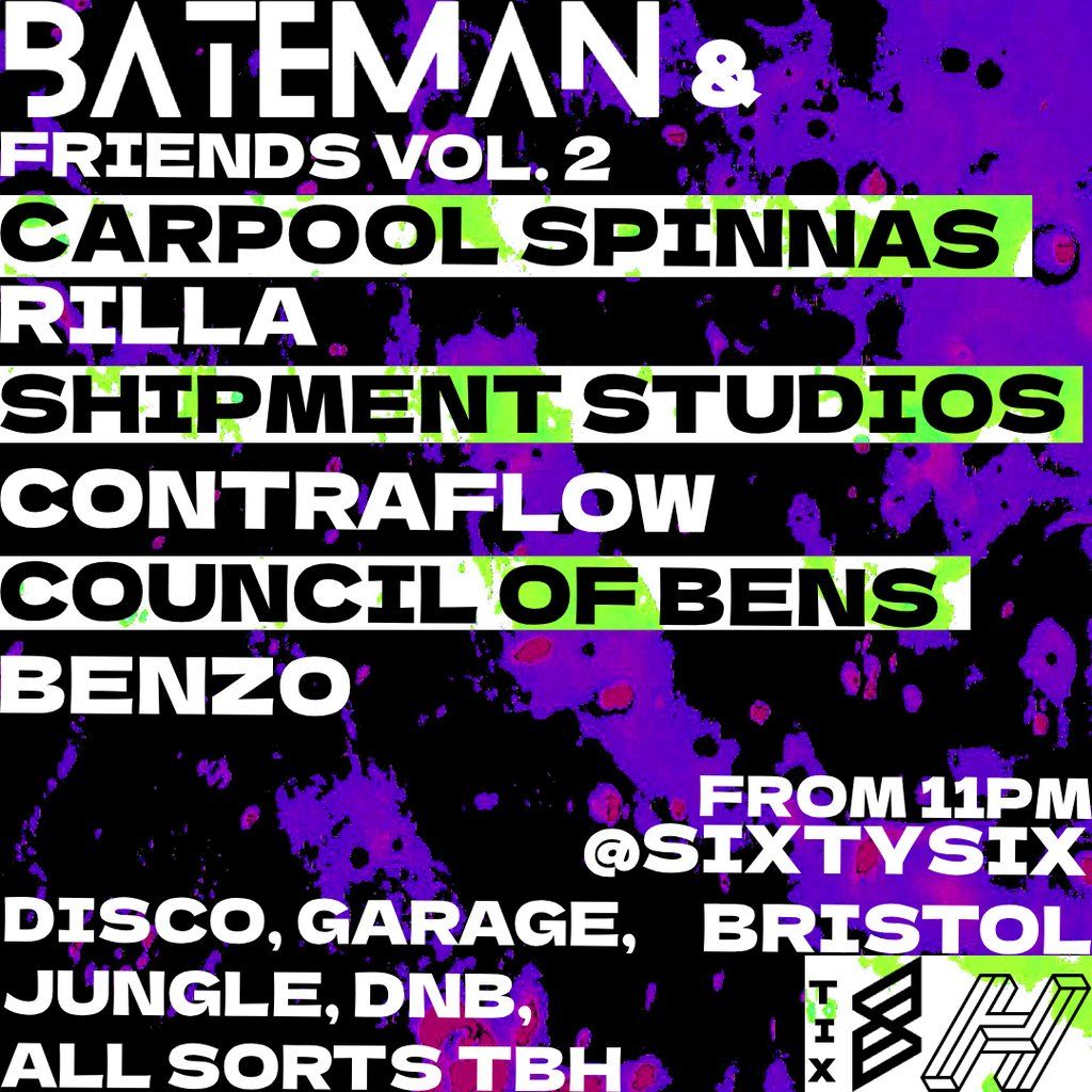 Bateman & Friends Vol. 2: Carpool Spinnas, Shipment Studios, COB