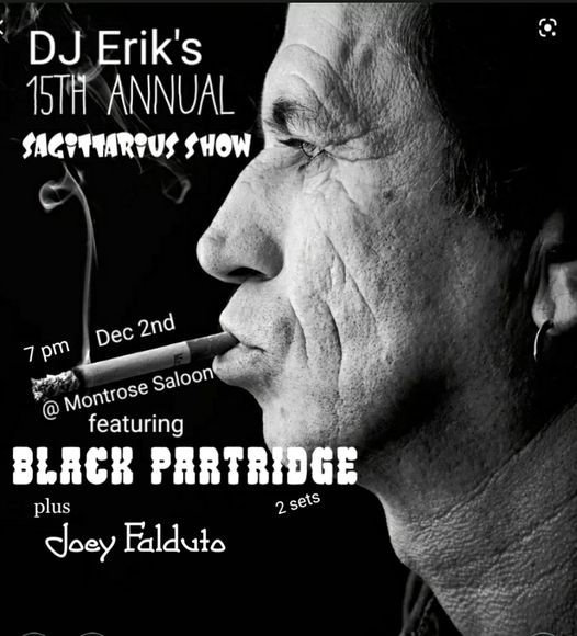 DJ Erik's 15th Annual Sagittarius Show! Thursday, December 2nd