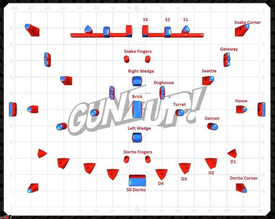 Speedball Ninja Tune UP 2023 Red Dot Paintball, Richland, WA April
