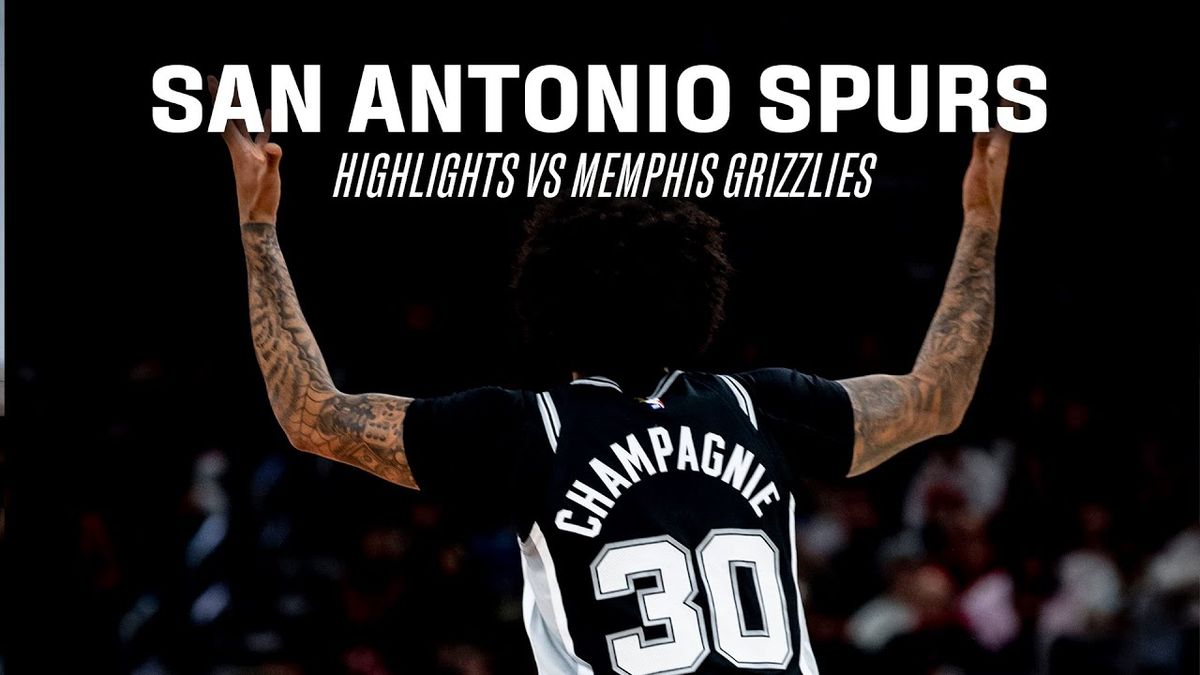 San Antonio Spurs at Memphis Grizzlies at FedExForum