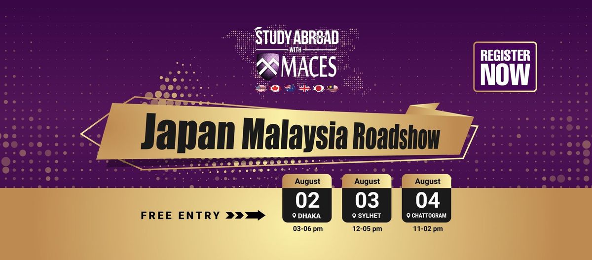 MACES JapanMalaysia Roadshow 2024 7th Floor Rahima Centre, 1839 CDA