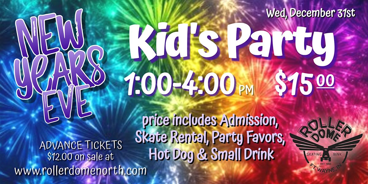 New Year's Eve Kids Skate