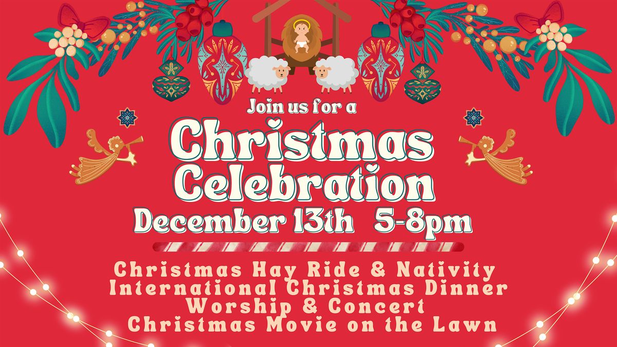 You\u2019re invited to the Christmas Celebration!!