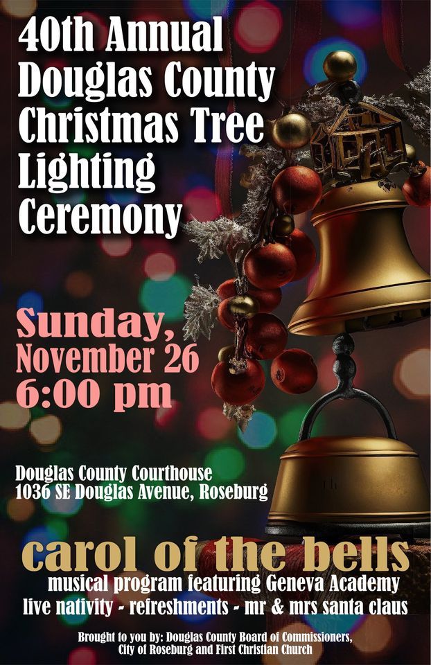 40th ANNUAL DOUGLAS COUNTY CHRISTMAS TREE LIGHTING CE 1034 SE Douglas