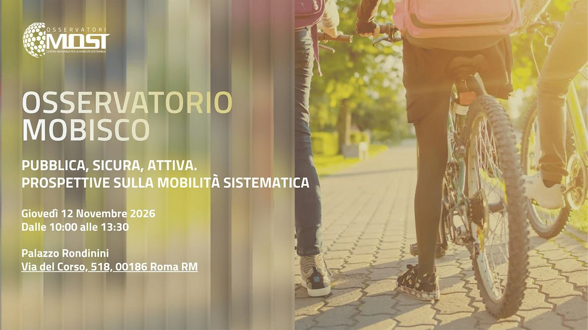 OSSERVATORIO MOBISCO at Palazzo Rondinini, Roma on 12th November, 2026
