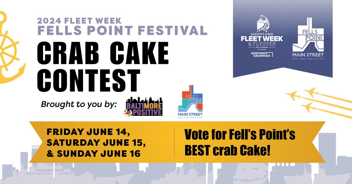 Fells Point Main Street Crab Cake Contest Fell's Point, Baltimore