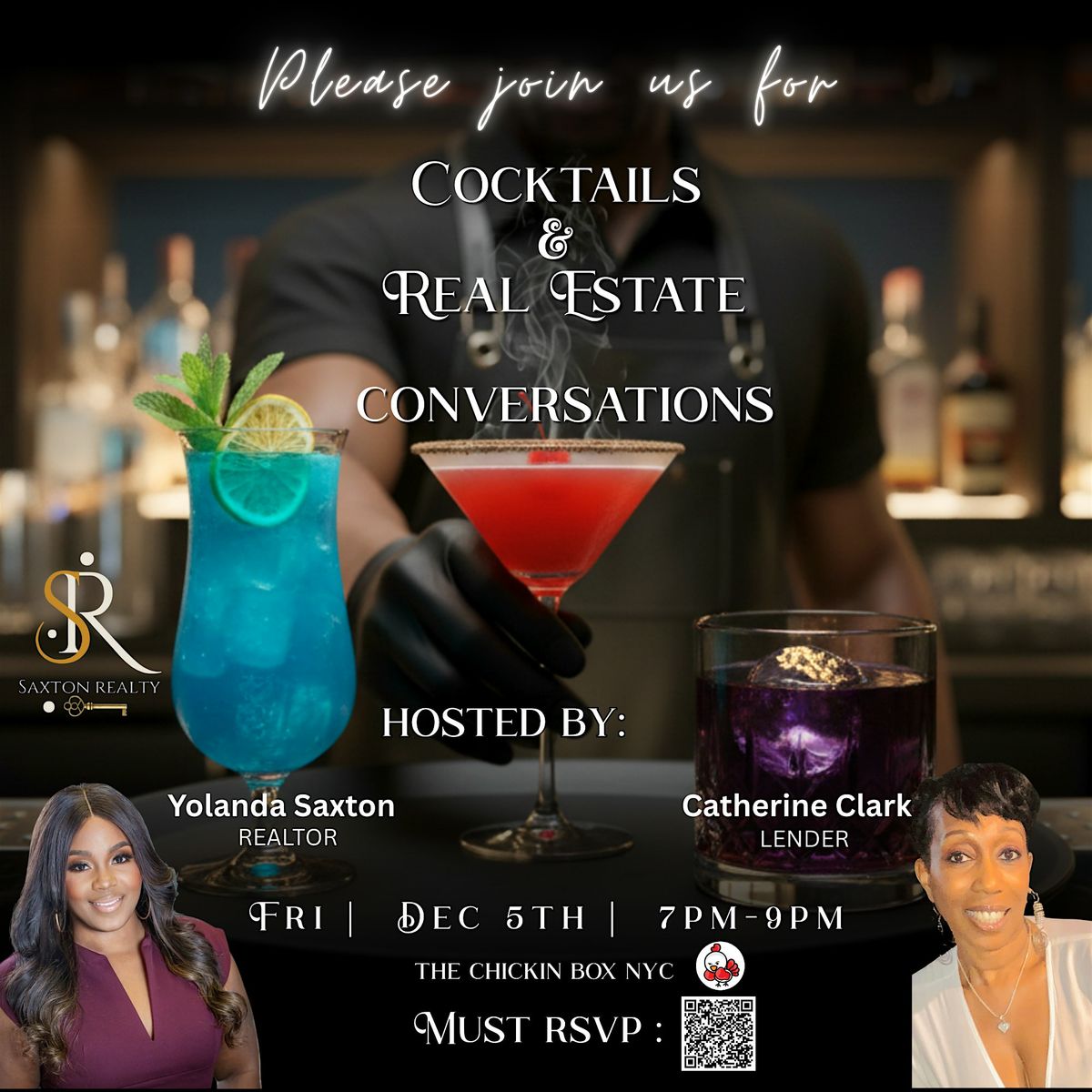 Cocktails & Real Estate Conversations