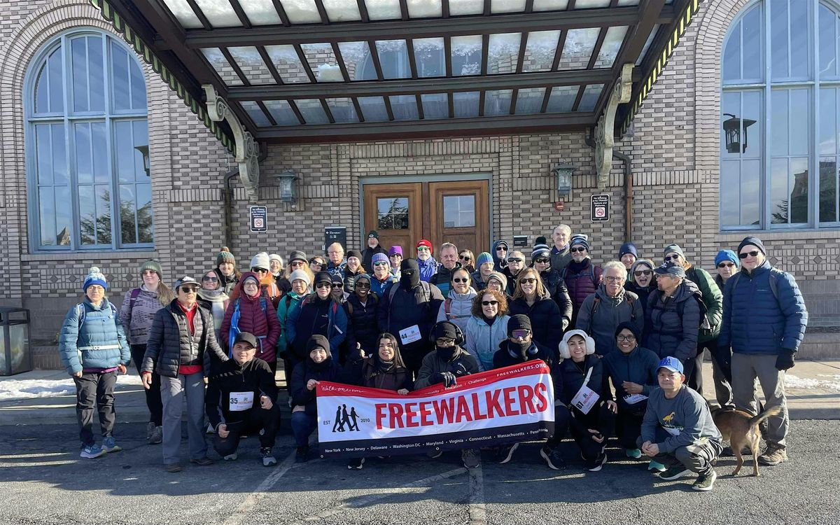 The Training Walk:  14 miles from Morristown to Maplewood: