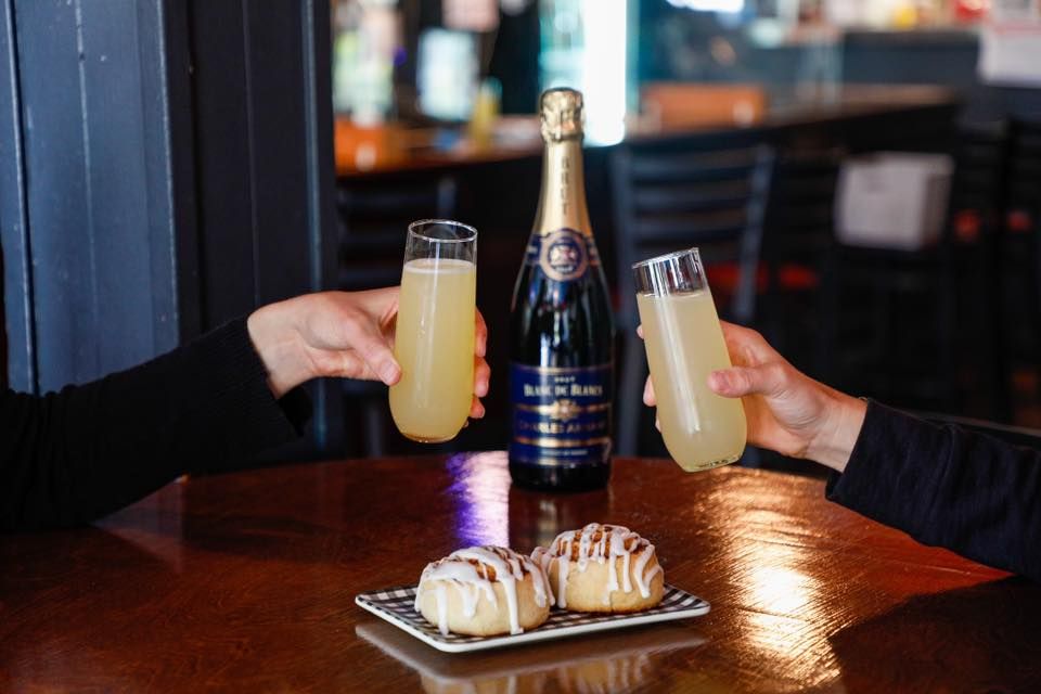 MIMOSAS + TOTALLY SWEET CINNAMON ROLLS @ the Fillmore at 15617 Waterloo ...