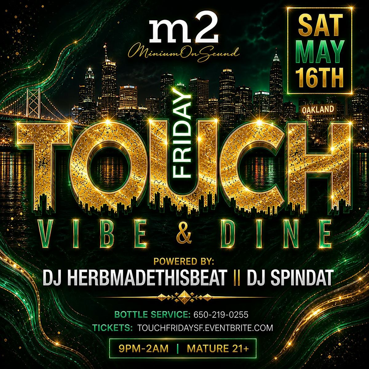TOUCH FRIDAY VIBE & DINE
