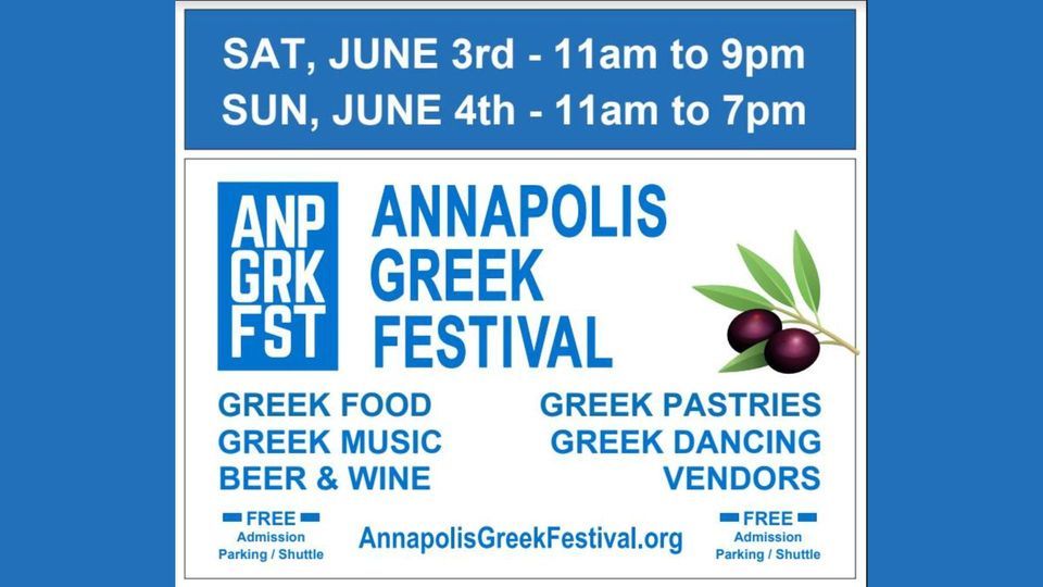 Annapolis Greek Festival Ss. Constantine and Helen Greek Orthodox