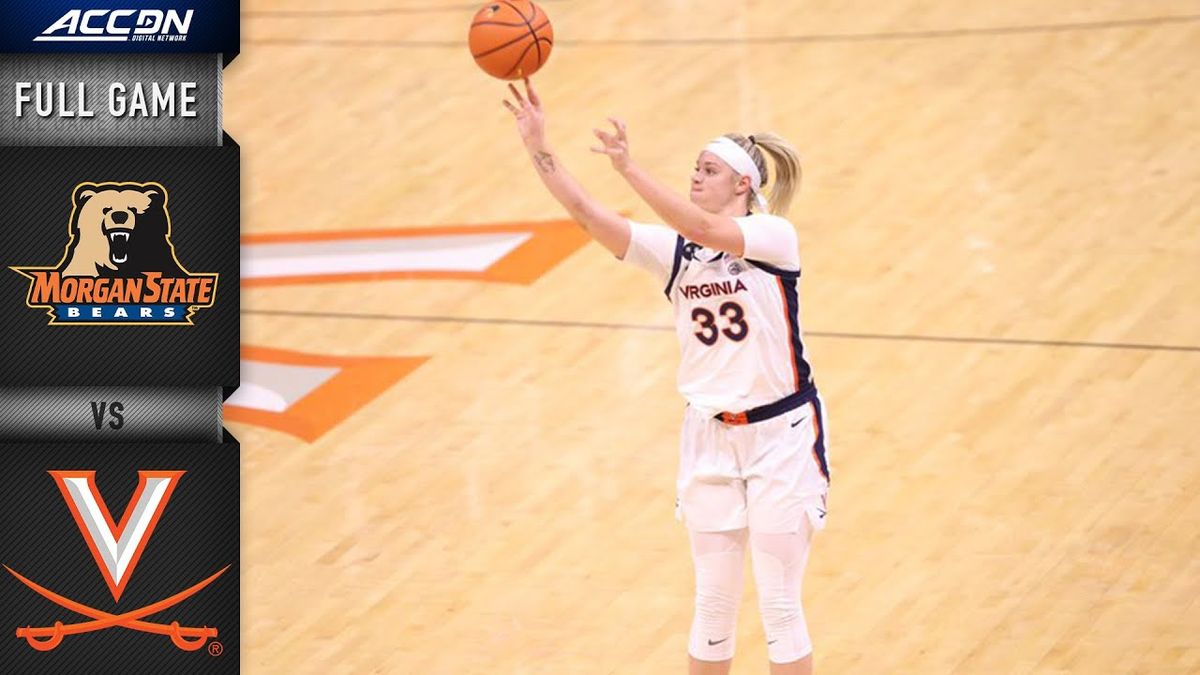 Virginia Cavaliers Women's Basketball vs. Morgan State Bears