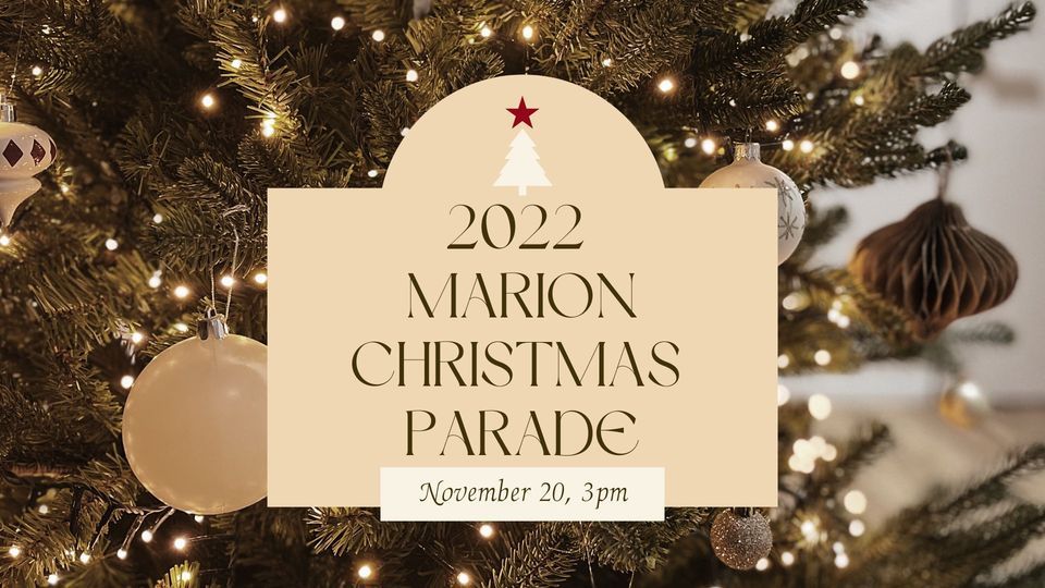 2022 Marion Christmas Parade Downtown Marion NC November 20, 2022