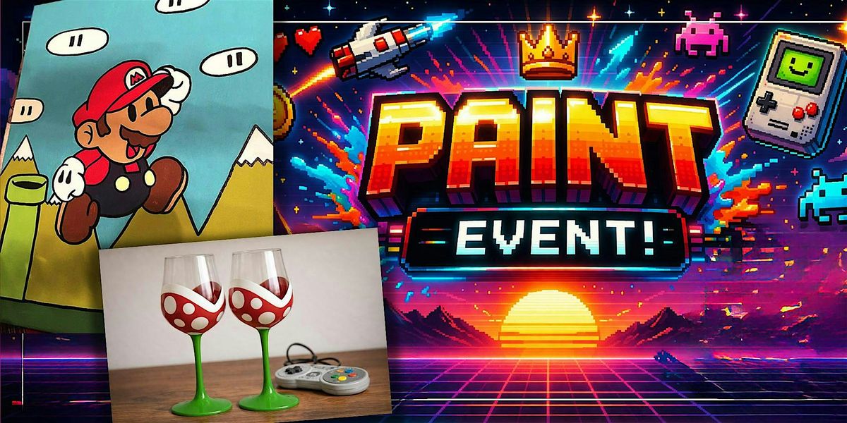 Gamer Themed Painting Event at Antietam Brewery Hagerstown, MD