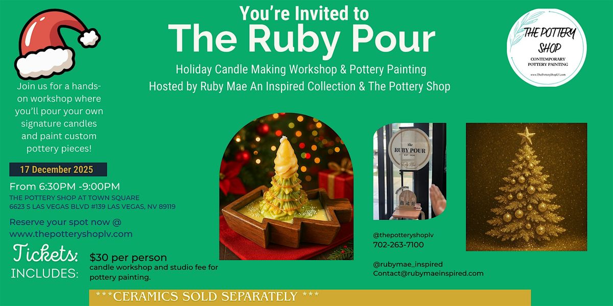 Candle Making & Pottery Painting - Holiday Edition!