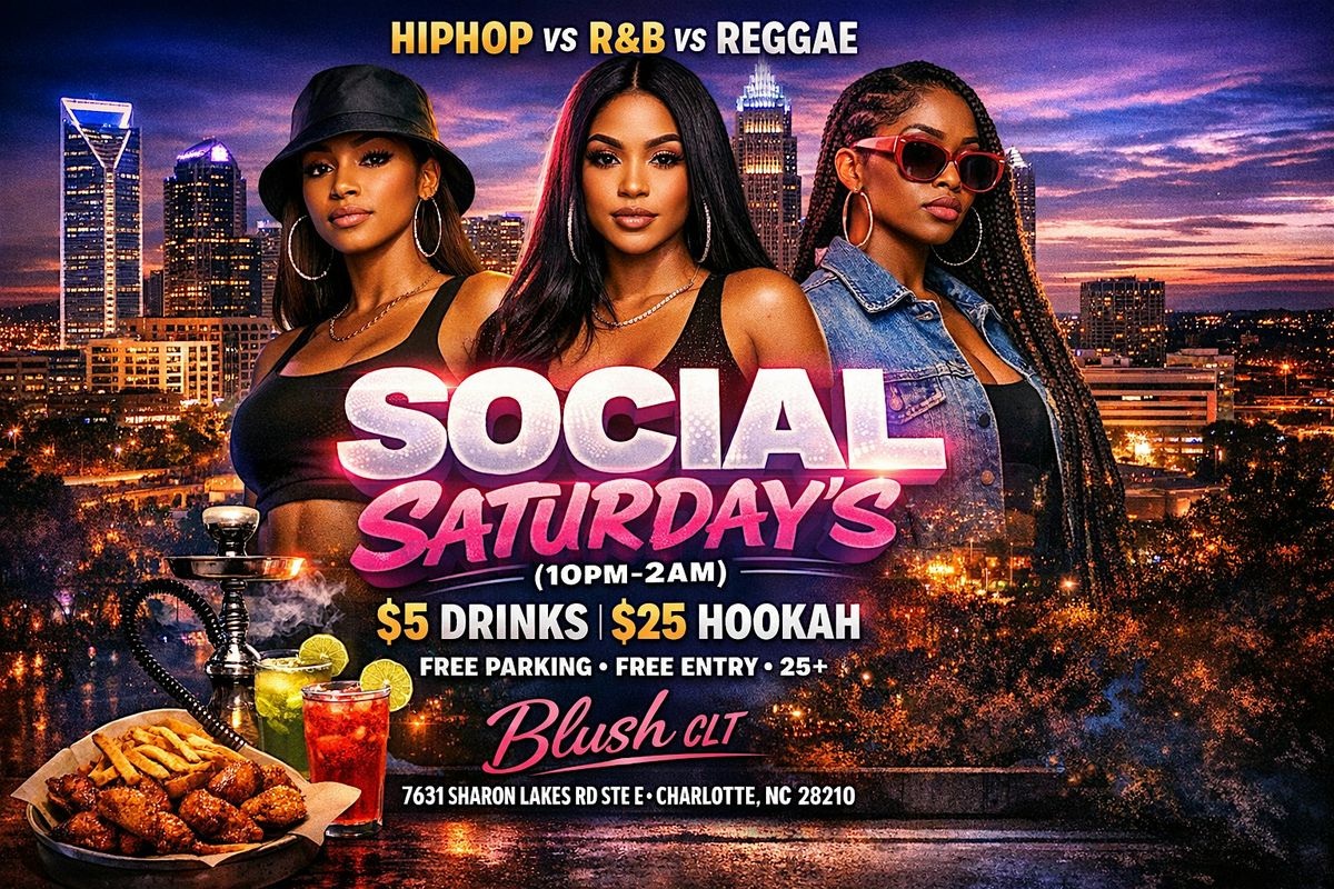 Social Saturdays: HipHop vs R&B vs Reggae