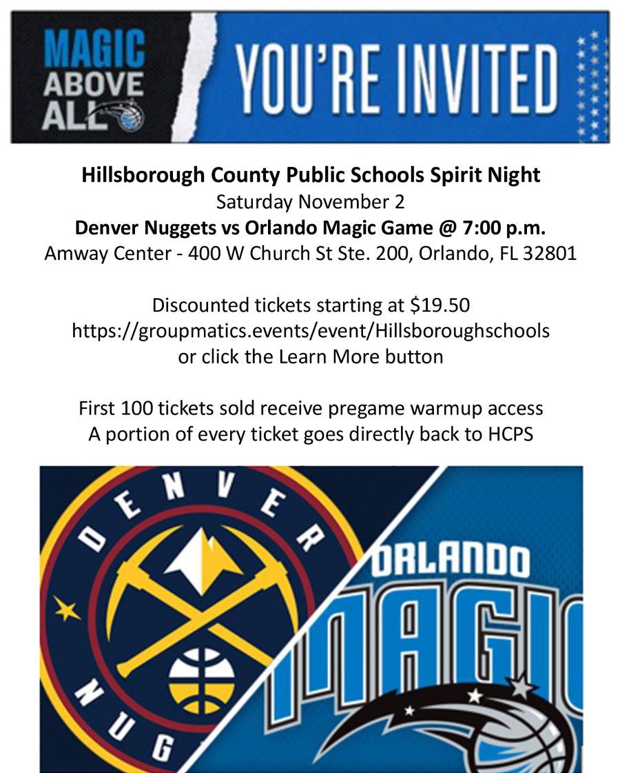 Denver Nuggets at Orlando Magic Tickets