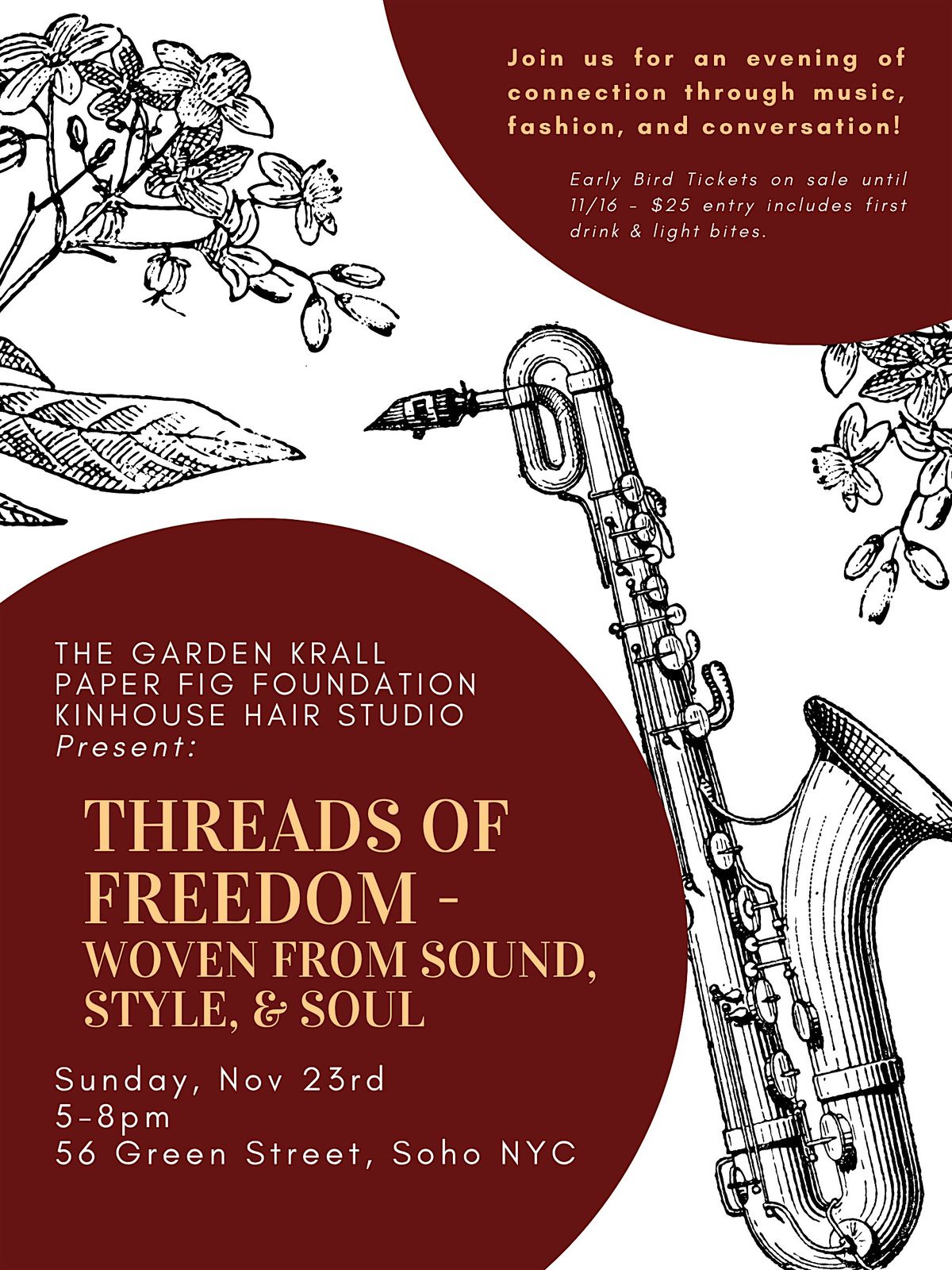 Threads of Freedom - Woven from Sound, Style, & Soul