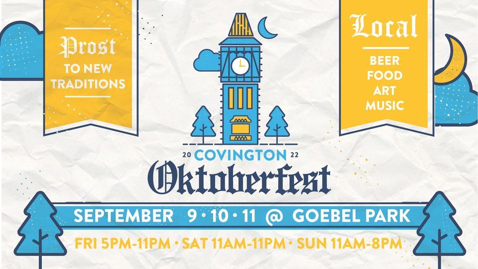 2022 Covington Oktoberfest Goebel Park, Covington, KY September 9