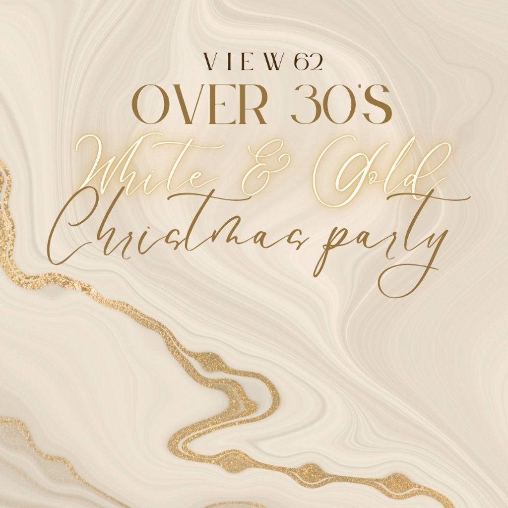 Over 30s White & Gold Xmas Party with Lee St Lawrence Taylor