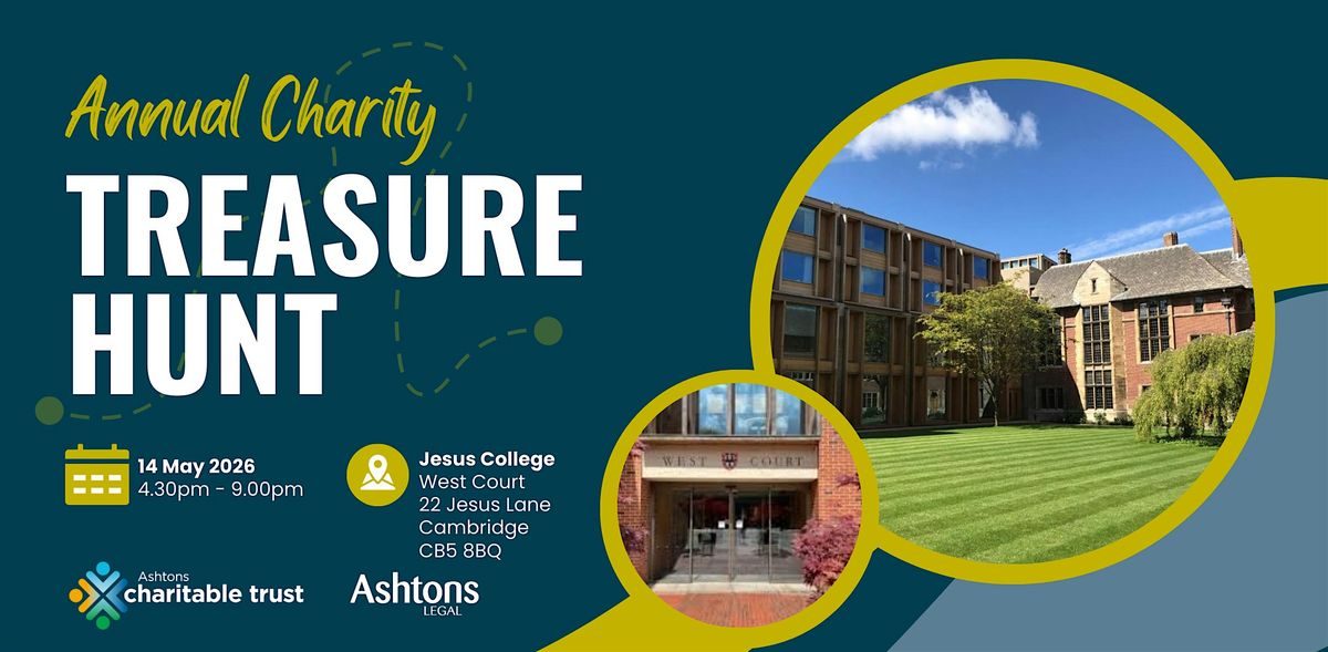 Ashtons Cambridge Charity Treasure Hunt