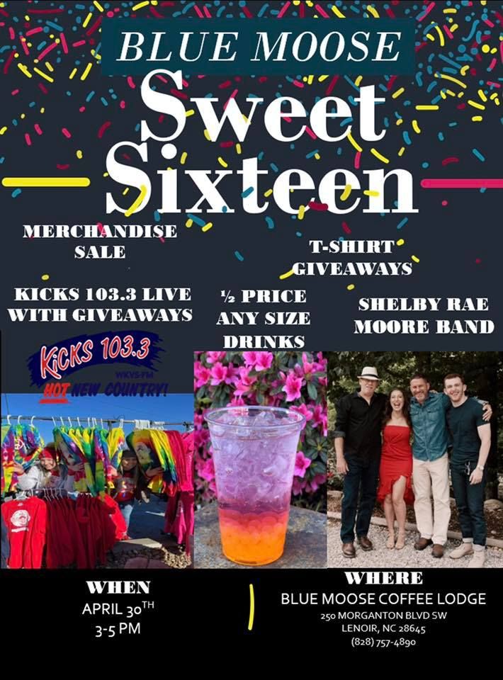 Blue Moose Sweet 16 250 Blvd SW, Lenoir, NC 286455219