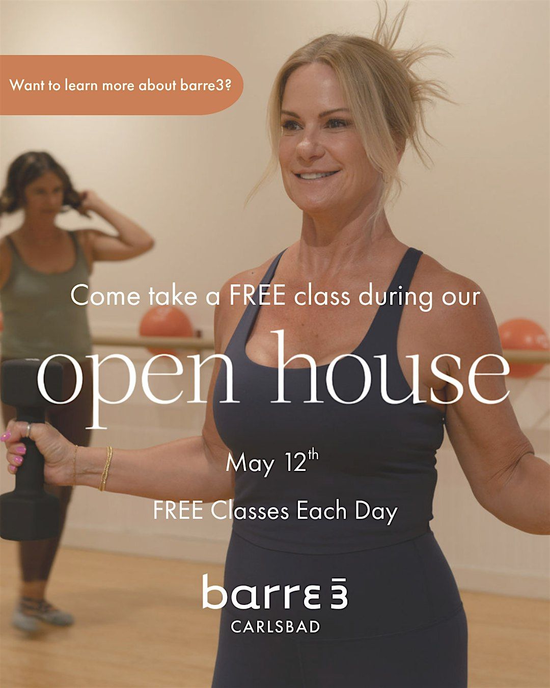 FREE barre3 Open House