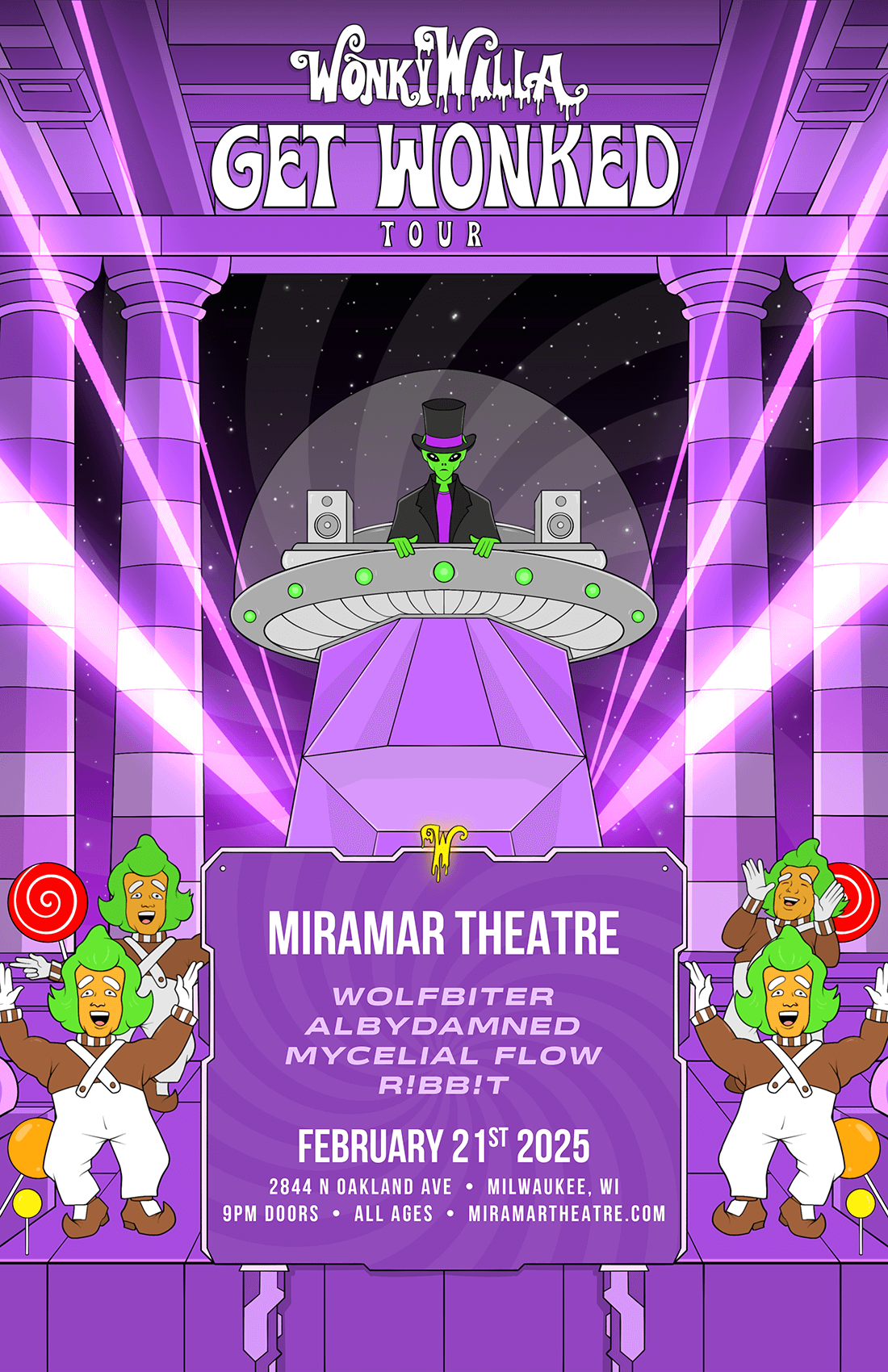 WonkyWilla at Miramar Theatre