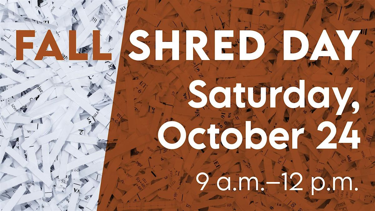 Fall Shred Day: Pine City at Blaze Credit Union - Pine City on 24th ...